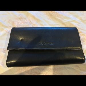 This is a leather wallet still in very good shape.